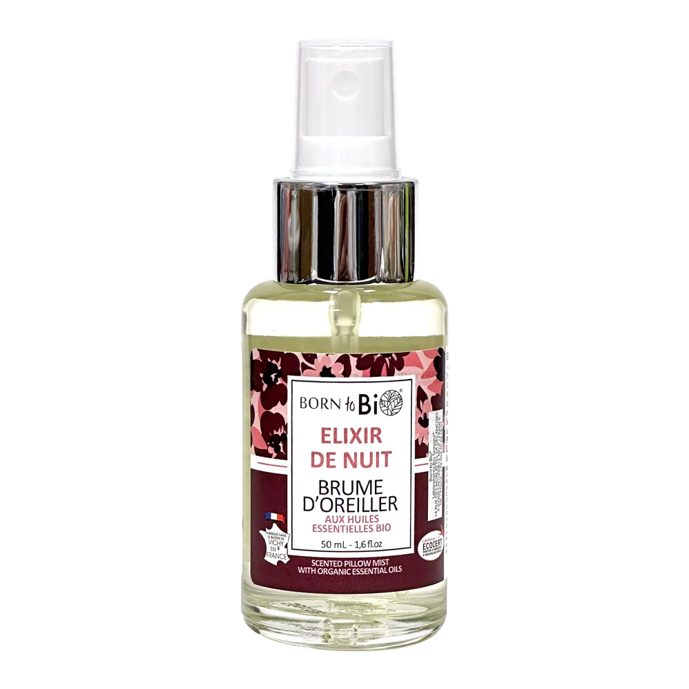 Brume d'oreiller Elixir de Nuit Zen aux huiles essentielles Bio-0
