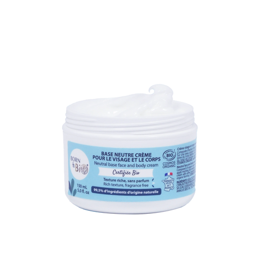 Crème visage et corps base neutre Certifiée Bio-1