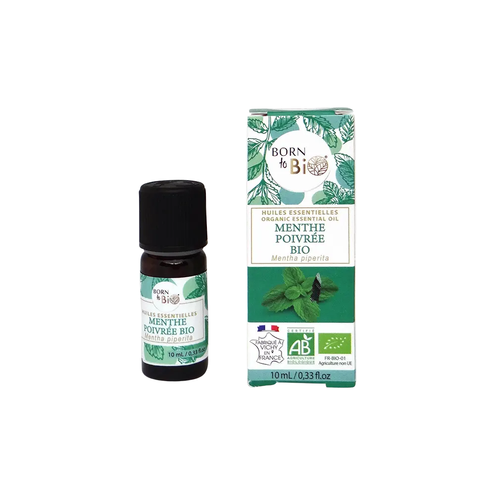 Huile essentielle Menthe poivrée Certifiée Bio-2