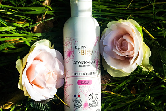 Lotion Tonique Rose et Bleuet - Certifiée bio-1