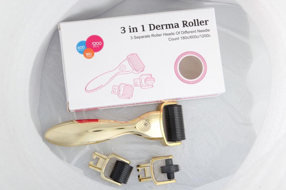 3-i-1 Derma Roller Kit – Profesjonell hudpleie hjemme