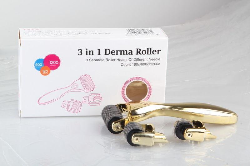 3-i-1 Derma Roller Kit – Profesjonell hudpleie hjemme