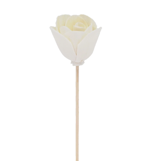 Tulipe à fleur de pivoine - bâtonnet diffuseur en rotin fleur-0
