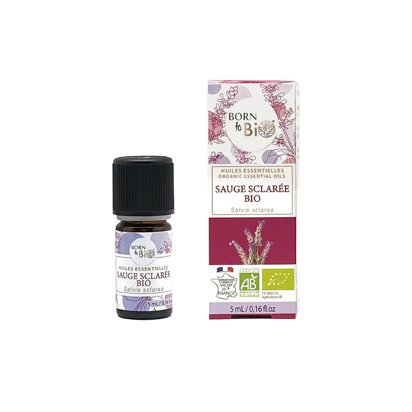 Huile essentielle Sauge Sclarée Certifiée Bio-0