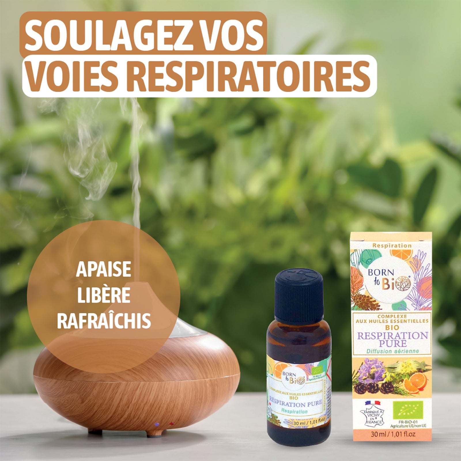 Respiration pure - Complexe aux huiles essentielles Certifiées Bio-3