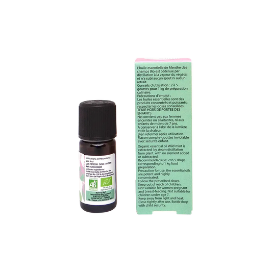 Huile essentielle Menthe des champs Certifiée Bio-1