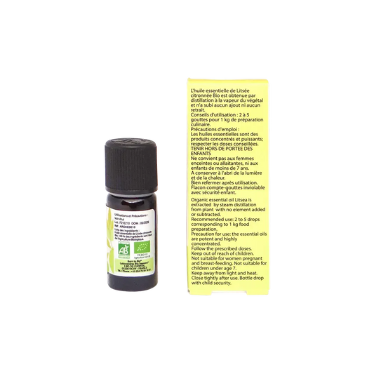 Huile essentielle Litsée citronnée Certifiée Bio-1