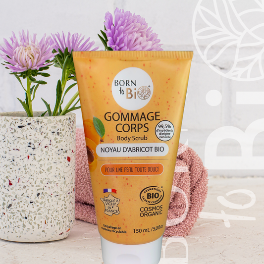 Gommage Corps Noyau d'Abricot - Certifié Bio-1