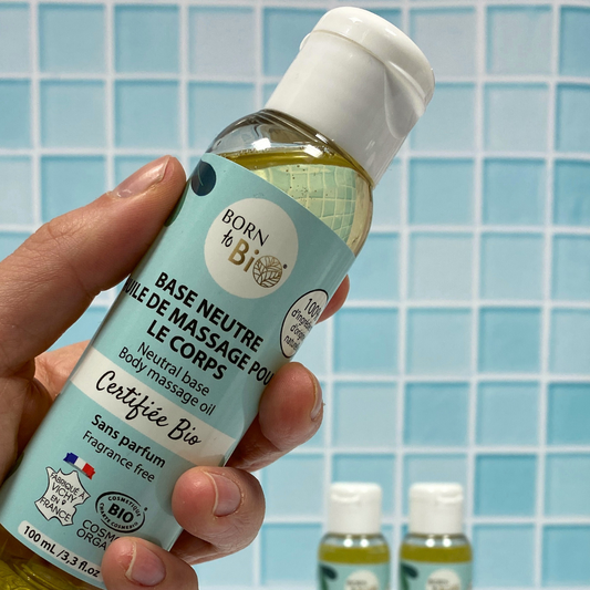Huile de massage base neutre Certifiée Bio-0