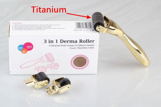 3-i-1 Derma Roller Kit – Profesjonell hudpleie hjemme